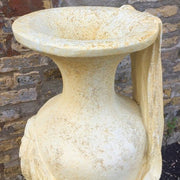 Drape Water Urn Outdoor/Indoor Statue - Bella Statues