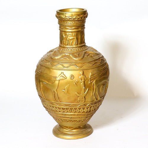 Egyptian Vase 24 H Outdoor/Indoor Statue - Bella Statues