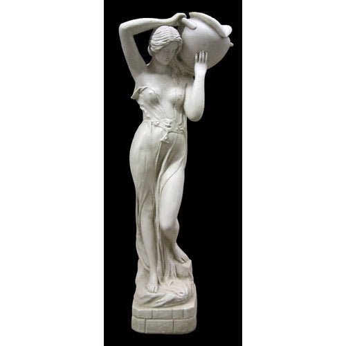 Lifesize Grec. Water Maiden No Plumbing Outdoor/Indoor Statue - Bella Statues