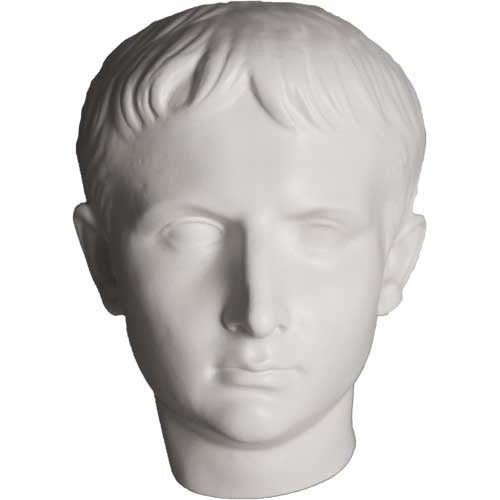 Caesar Youth Mask Outdoor/Indoor Statue - Bella Statues