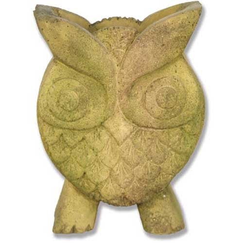 Owl Planter 8"H Outdoor/Indoor Statue - Bella Statues