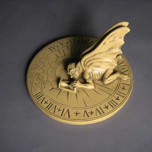 Gargoyle Sundial 12 W Outdoor/Indoor Statue - Bella Statues