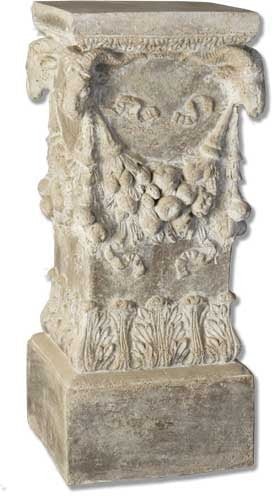 Goat Head Pedestal Outdoor/Indoor Statue - Bella Statues