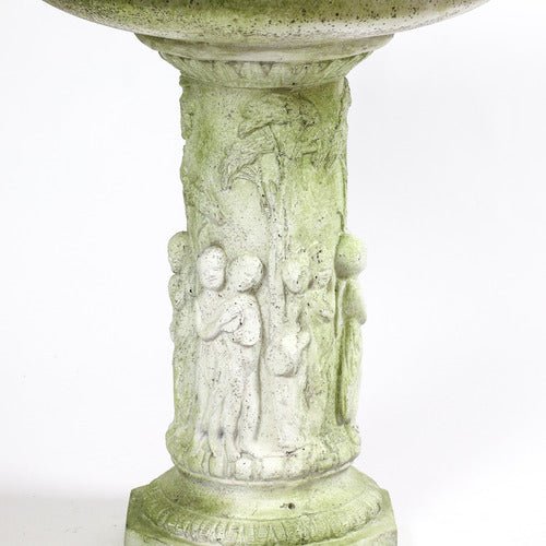 Musical Cherubs Birdbath 28 Outdoor/Indoor Statue - Bella Statues