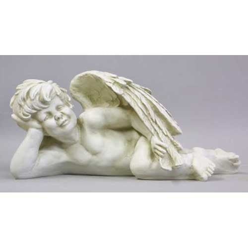 Spirit Of Innocent Laying Outdoor/Indoor Statue - Bella Statues