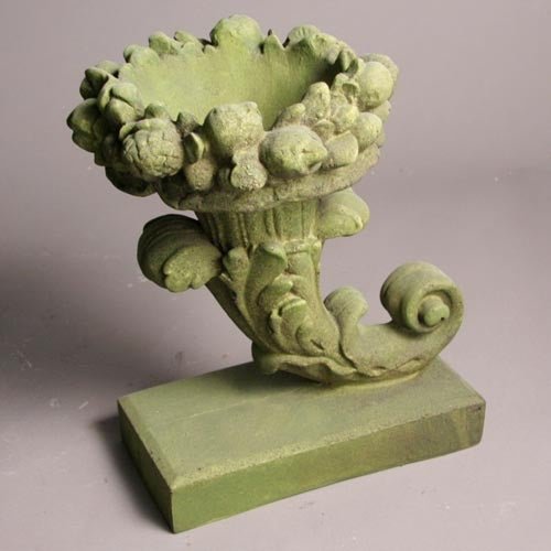 Cornucopia Urn 13" Outdoor/Indoor Statue - Bella Statues
