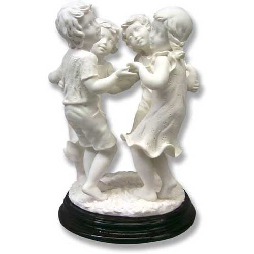Ring Around Rosie 9 H Outdoor/Indoor Statue - Bella Statues