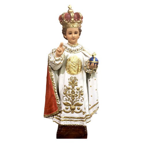 Custom Painted Infant Of Prague Outdoor/Indoor Statue - Bella Statues