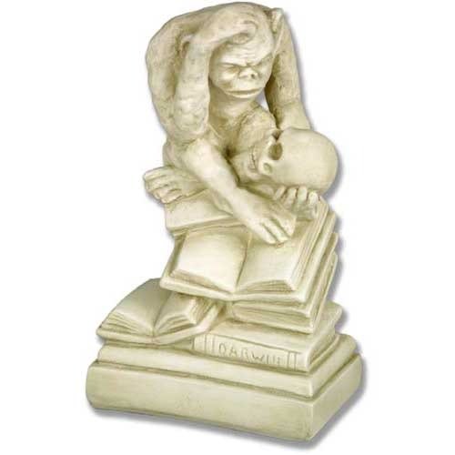 Darwin Ape - 12 Outdoor/Indoor Statue - Bella Statues