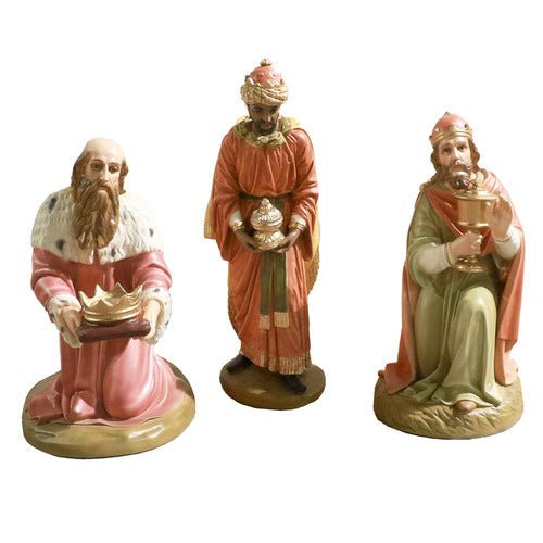 Custom Painted Three Kings Outdoor/Indoor Statue - Bella Statues