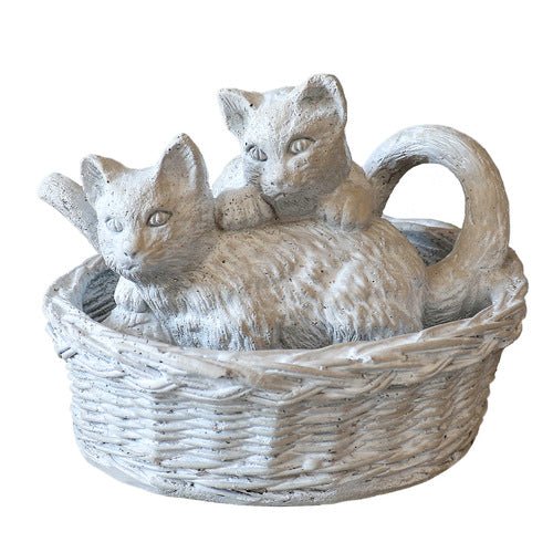 Kittens At Play 8 Outdoor/Indoor Statue - Bella Statues