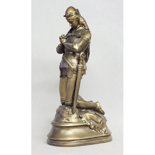 Warrior Joan Of Arc 19.5 Outdoor/Indoor Statue - Bella Statues