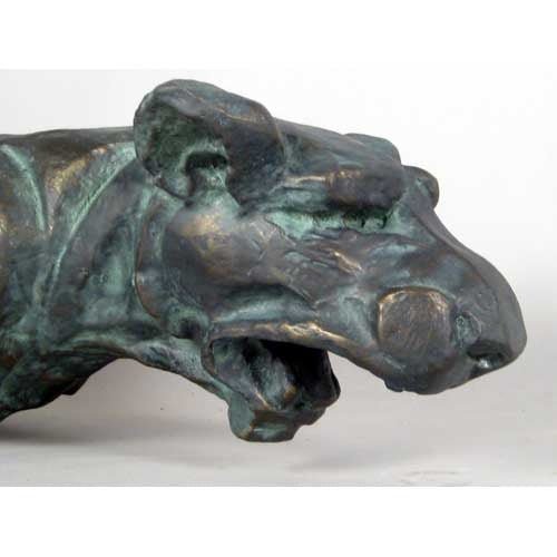 Le Tiger Rain Spout 24 L Outdoor/Indoor Statue - Bella Statues