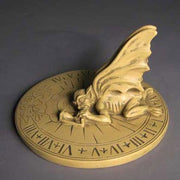 Gargoyle Sundial 12 W Outdoor/Indoor Statue - Bella Statues
