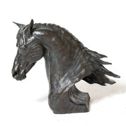 Horse Head bronzed Outdoor/Indoor Statue - Bella Statues