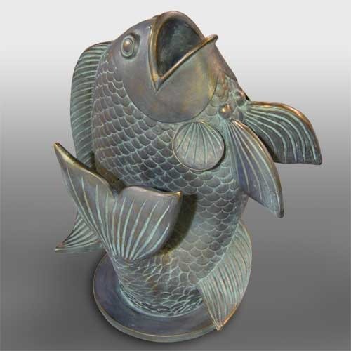 Santi Fish 26 H Outdoor/Indoor Statue - Bella Statues