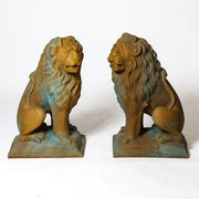 Sitting Lion Set 24 Outdoor/Indoor Statue - Bella Statues