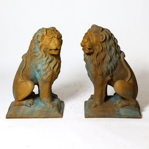 Sitting Lion Set 24 Outdoor/Indoor Statue - Bella Statues