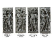 Little Boy Autumn Plaque Outdoor/Indoor Statue - Bella Statues