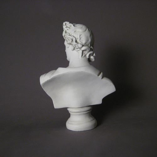 Apollo Bust Small 14 H Outdoor/Indoor Statue - Bella Statues