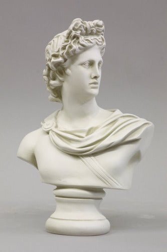 Apollo Bust Small 14 H Outdoor/Indoor Statue - Bella Statues