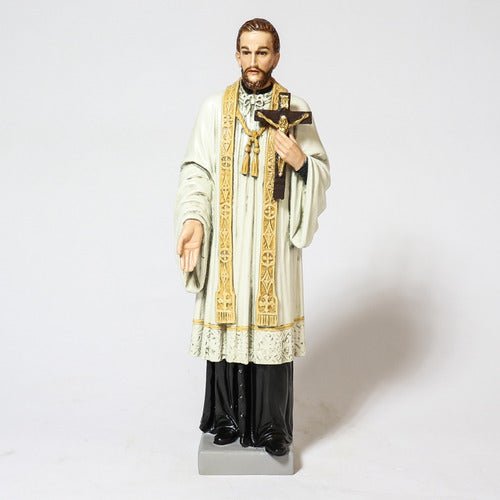Custom Painted Saint Francis Xavier 26.5 Outdoor/Indoor Statue - Bella Statues