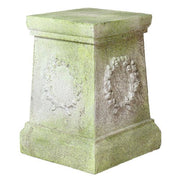 Wreath Pedestal 18 Outdoor/Indoor Statue - Bella Statues