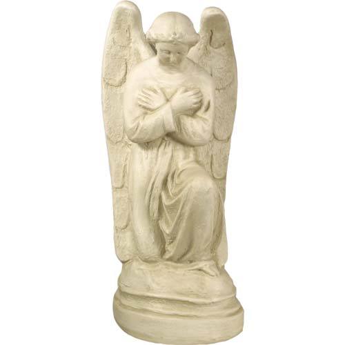Angel St Anne Hands Cross 21 Outdoor/Indoor Statue - Bella Statues