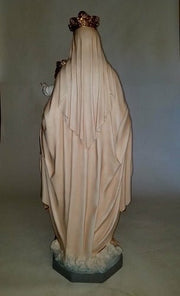 Custom Painted Lifesize OUR LADY OF MT. CARMEL Mary 5' Outdoor/Indoor Statue - Bella Statues