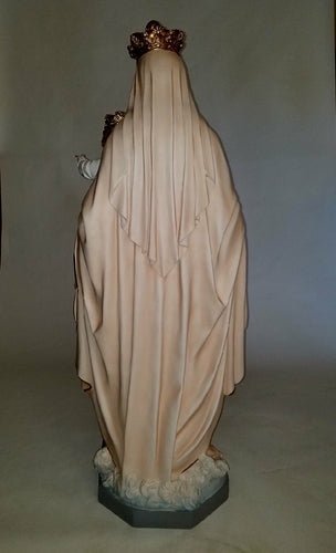 Custom Painted Lifesize OUR LADY OF MT. CARMEL Mary 5' Outdoor/Indoor Statue - Bella Statues