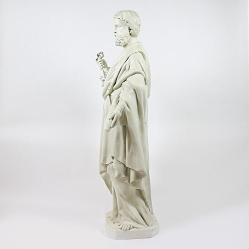 Lifesize Saint Peter 63"H Outdoor/Indoor Statue - Bella Statues