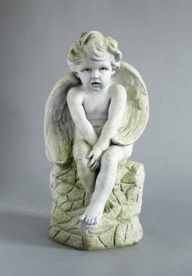 Nuriel Angel On Base Outdoor/Indoor Statue - Bella Statues