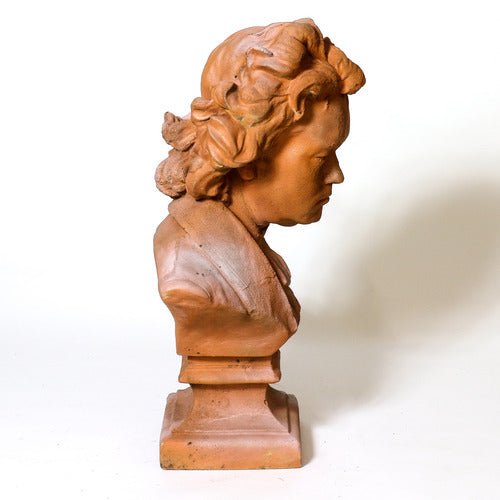 Beethoven Bust with Shirt 26 Outdoor/Indoor Statue - Bella Statues