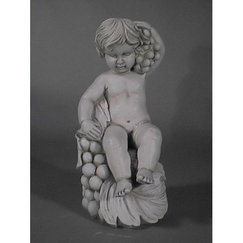 Child With Grapes 13 (Onel) Outdoor/Indoor Statue - Bella Statues