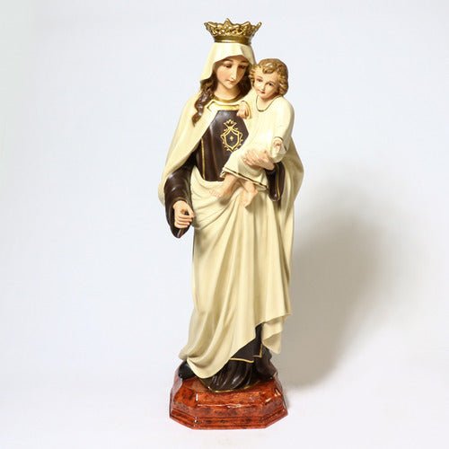 Custom Painted Lifesize Queen Of Heaven 42in Realistic Outdoor/Indoor Statue - Bella Statues