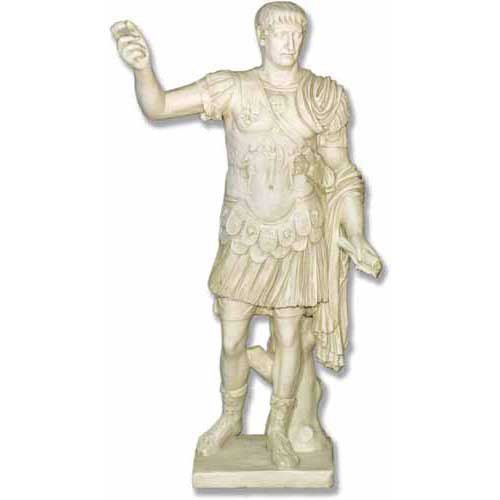 Lifesize Caesar Augustus 83 Outdoor/Indoor Statue - Bella Statues