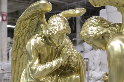 Lifesize Praying Angel (pray Outdoor/Indoor Statue - Bella Statues