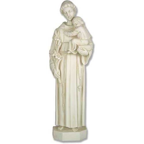 Saint Anthony Wall Hanging Outdoor/Indoor Statue - Bella Statues