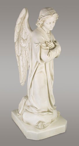 Custom Painted Lifesize Shrine Meditation Angel 39 Outdoor/Indoor Statue - Bella Statues