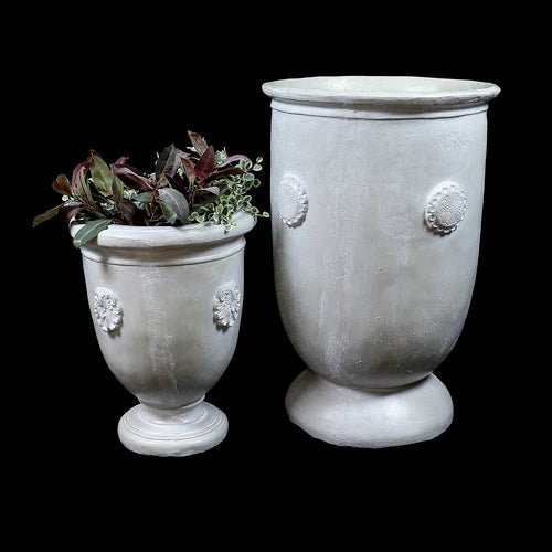 French Anduze Planter Small Outdoor/Indoor Statue - Bella Statues