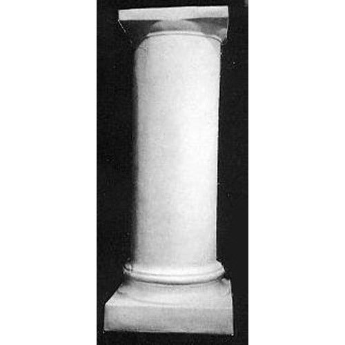 Lifesize Grecian (Worn Tex) Column 42 Outdoor/Indoor Statue - Bella Statues
