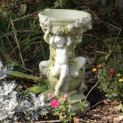 Capri Cherubs Bowl Outdoor/Indoor Statue - Bella Statues