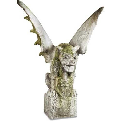 Lifesize Gargoyle Of Lyon - Giant Outdoor/Indoor Statue - Bella Statues