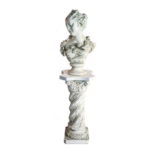 Genoa Column 28.5 Outdoor/Indoor Statue - Bella Statues