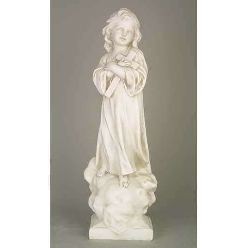 Christ Child with Cross 21 Outdoor/Indoor Statue - Bella Statues