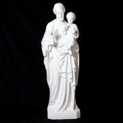 Lifesize Saint Joseph And Child 49"H Outdoor/Indoor Statue - Bella Statues