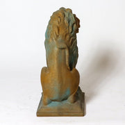Sitting Lion Left 24 Outdoor/Indoor Statue - Bella Statues