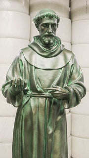 Lifesize Saint Francis - Life Size 74 Outdoor/Indoor Statue - Bella Statues