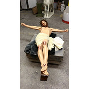 Custom Painted Lifesize Corpus Of Christ - 46 Outdoor/Indoor Statue - Bella Statues