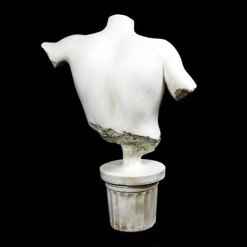 Lifesize Torso Of Destafano 38 H Outdoor/Indoor Statue - Bella Statues